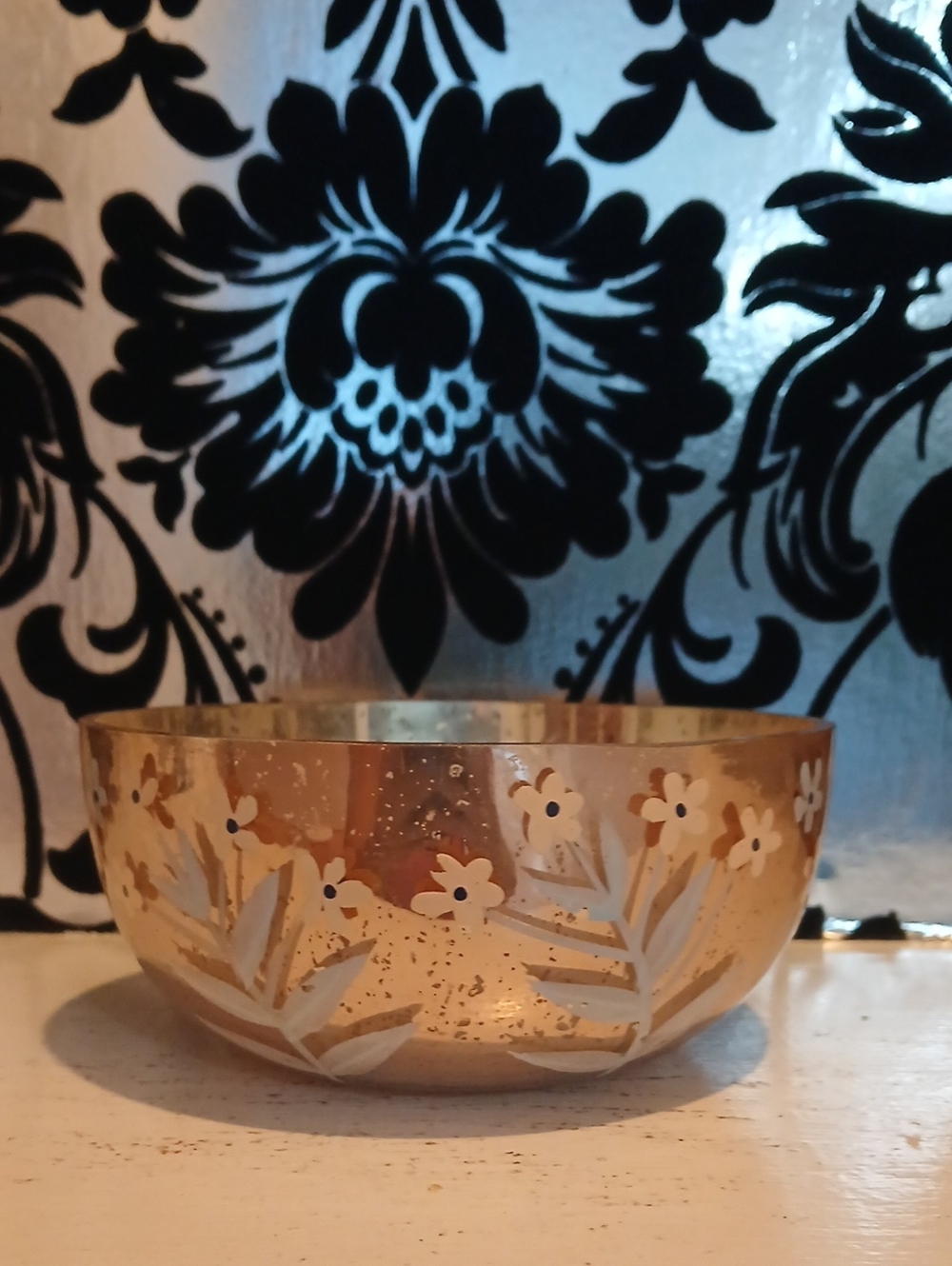 Floral 4 Wick Candle